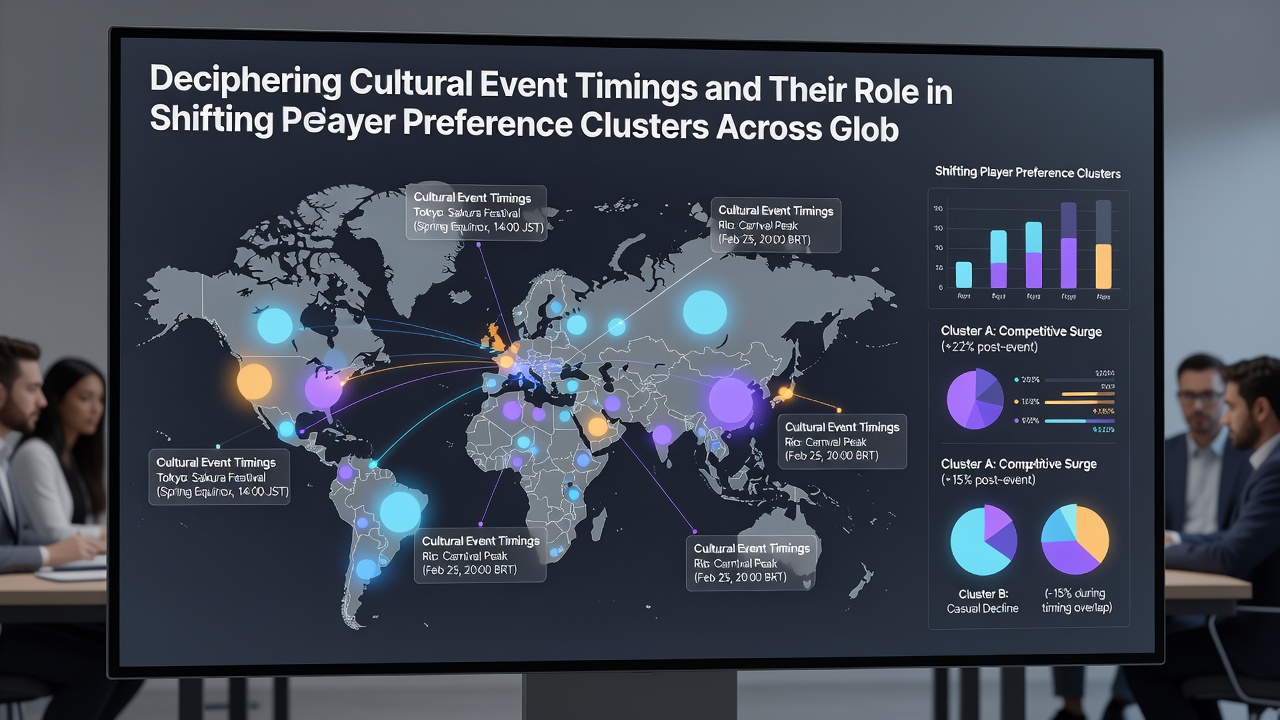 Analytics dashboard displaying shifts in betting preferences tied to cultural calendars