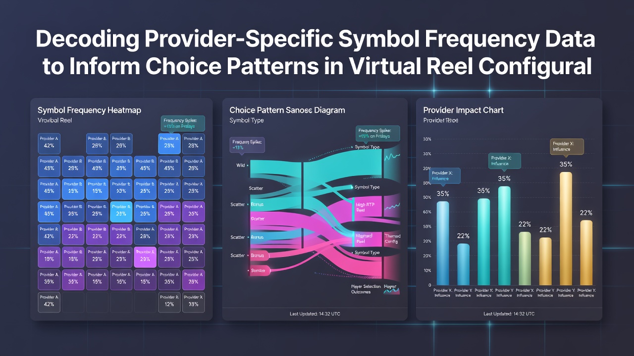 Visual representation of symbol distribution analysis in networked slot platforms